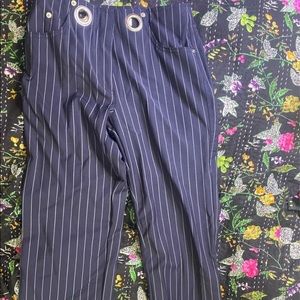 Miaou Pinstripe Tommy pants